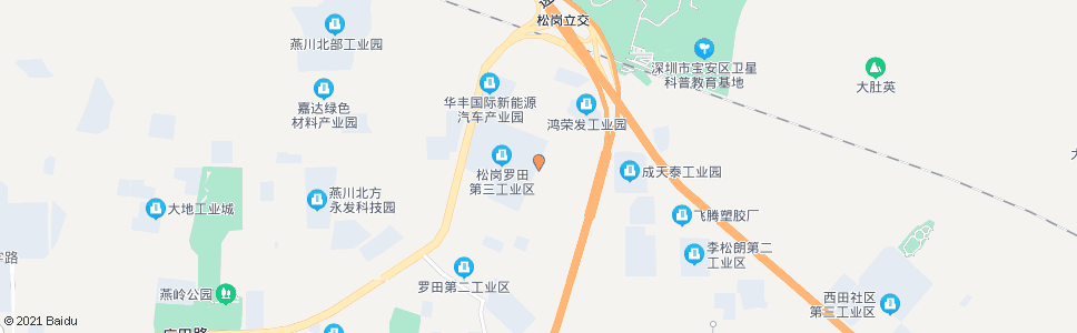 深圳龙山六路口_公交站地图_深圳公交_妙搜公交查询2024