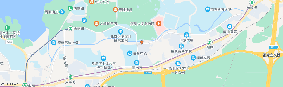 深圳学苑丽水路口_公交站地图_深圳公交_妙搜公交查询2024