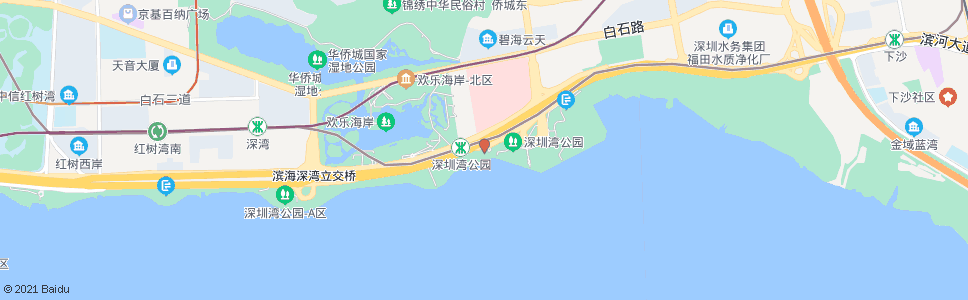 深圳侨城东路口2_公交站地图_深圳公交_妙搜公交查询2024