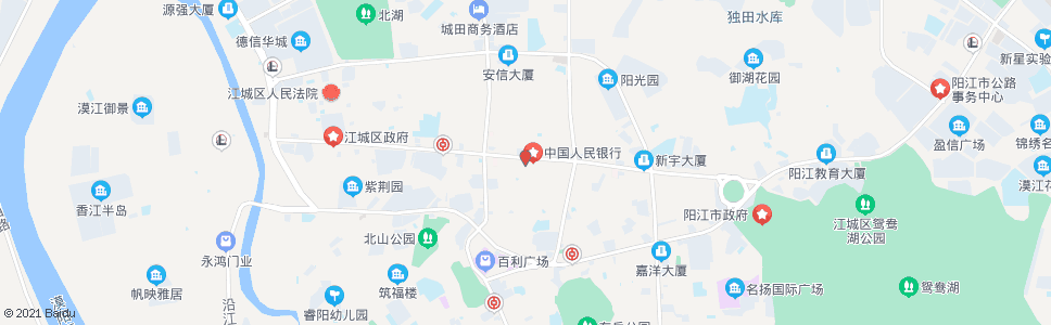 阳江教师新村_公交站地图_阳江公交_妙搜公交查询2024