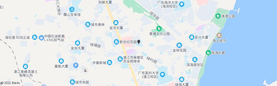 湛江市十八中学_公交站地图_湛江公交_妙搜公交查询2024