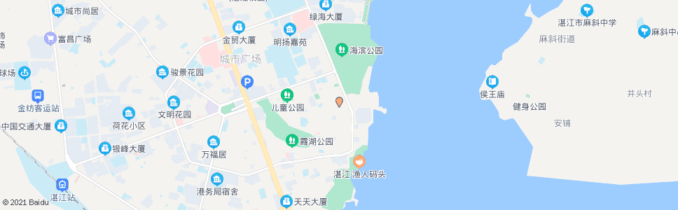 湛江土木路_公交站地图_湛江公交_妙搜公交查询2024