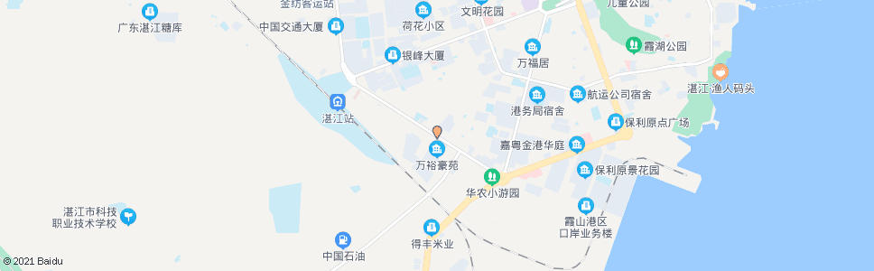 湛江建设路中_公交站地图_湛江公交_妙搜公交查询2024