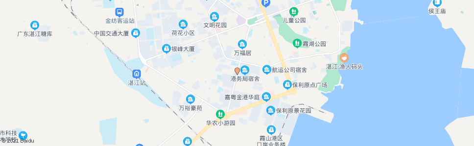 湛江工农路_公交站地图_湛江公交_妙搜公交查询2024