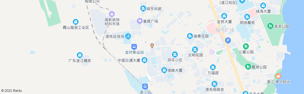 湛江社坛路西_公交站地图_湛江公交_妙搜公交查询2024