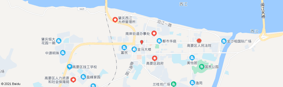 肇庆南兴路邮政局_公交站地图_肇庆公交_妙搜公交查询2024