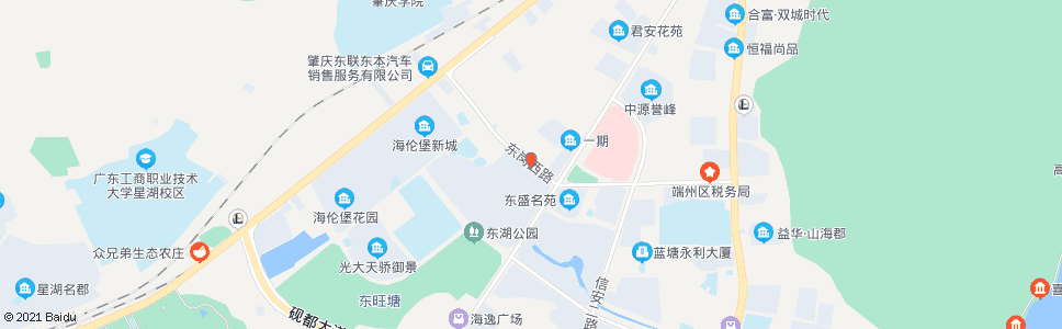 肇庆东岗新村_公交站地图_肇庆公交_妙搜公交查询2024