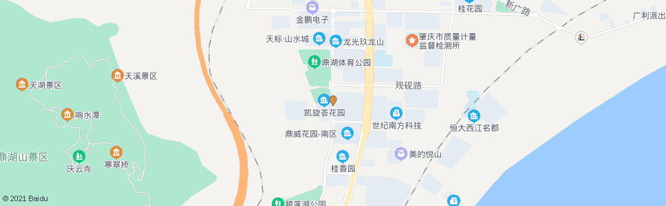 肇庆同兴路口_公交站地图_肇庆公交_妙搜公交查询2024