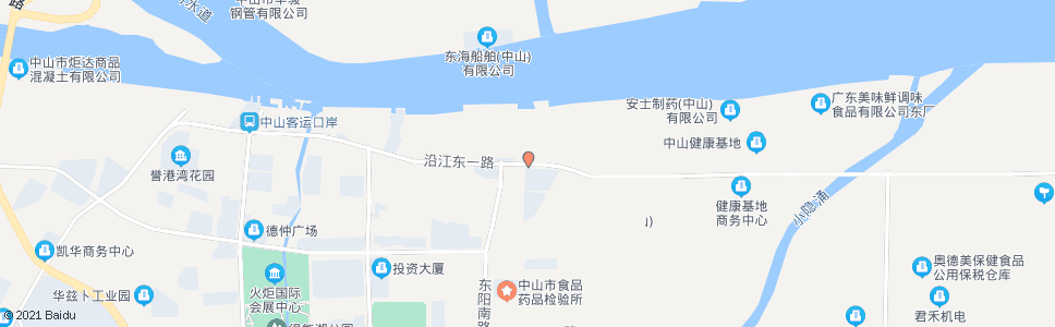 中山中山港玉泉酒店_公交站地图_中山公交_妙搜公交查询2024