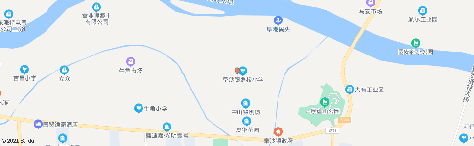 中山罗松村委会_公交站地图_中山公交_妙搜公交查询2024