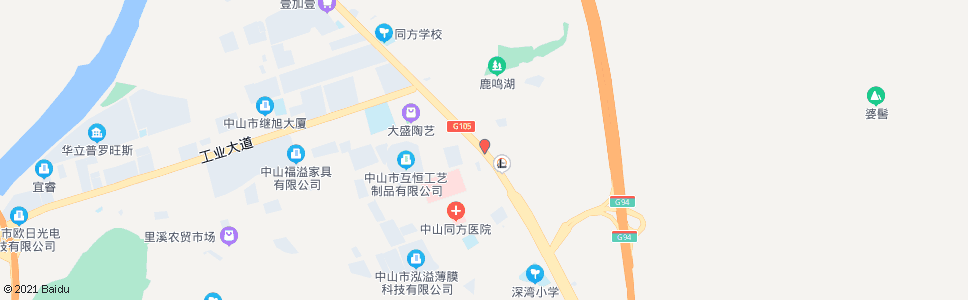 中山里溪(中山同方医院)_公交站地图_中山公交_妙搜公交查询2024