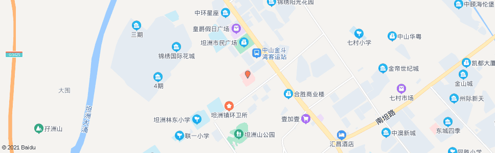 中山桂洲医院_公交站地图_中山公交_妙搜公交查询2024