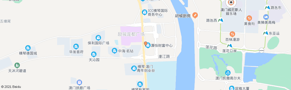 珠海澳大横琴校区_公交站地图_珠海公交_妙搜公交查询2024