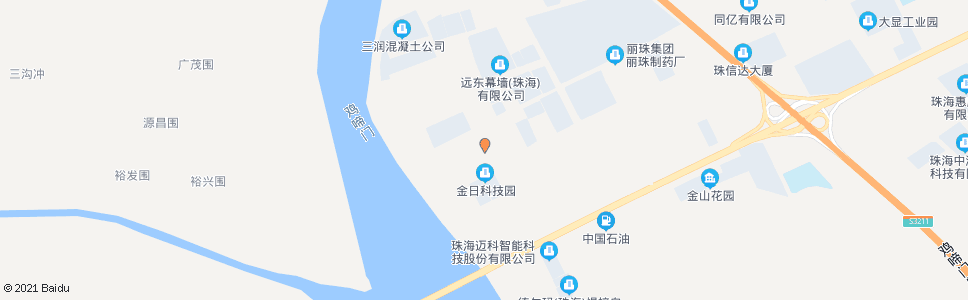 珠海创业西路中_公交站地图_珠海公交_妙搜公交查询2024