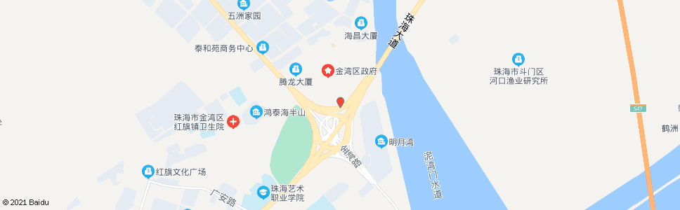 珠海湖心路口总站_公交站地图_珠海公交_妙搜公交查询2024