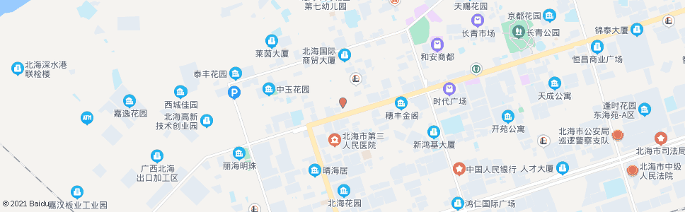 北海真龙大酒店_公交站地图_北海公交_妙搜公交查询2024