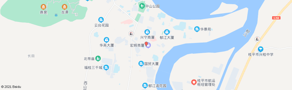 贵港城西小学_公交站地图_贵港公交_妙搜公交查询2024