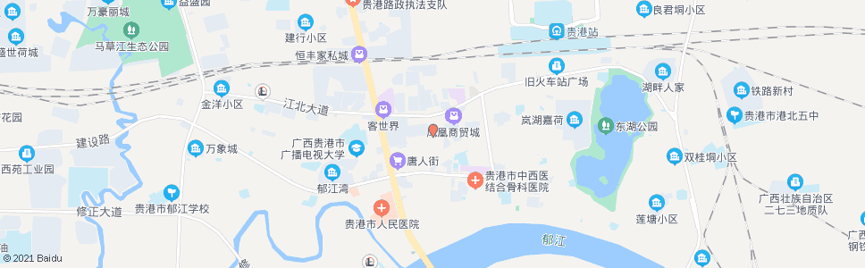 贵港凤凰街口_公交站地图_贵港公交_妙搜公交查询2024