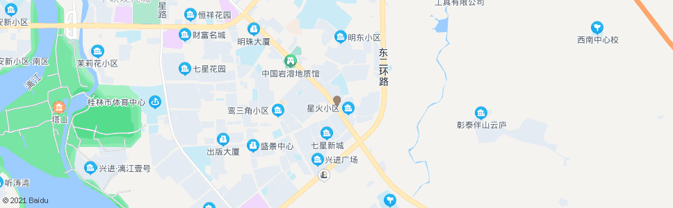 桂林田心里村_公交站地图_桂林公交_妙搜公交查询2024