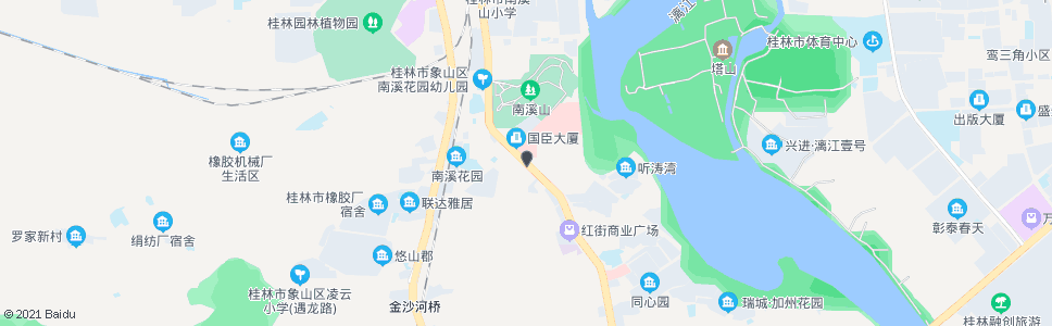 桂林南溪医院_公交站地图_桂林公交_妙搜公交查询2024