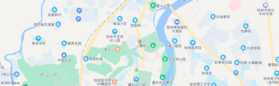 桂林铁佛路_公交站地图_桂林公交_妙搜公交查询2024