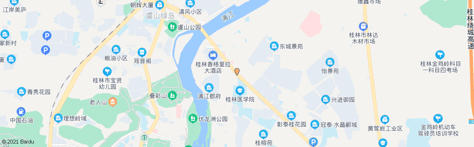 桂林桂林医学院(分部)_公交站地图_桂林公交_妙搜公交查询2024