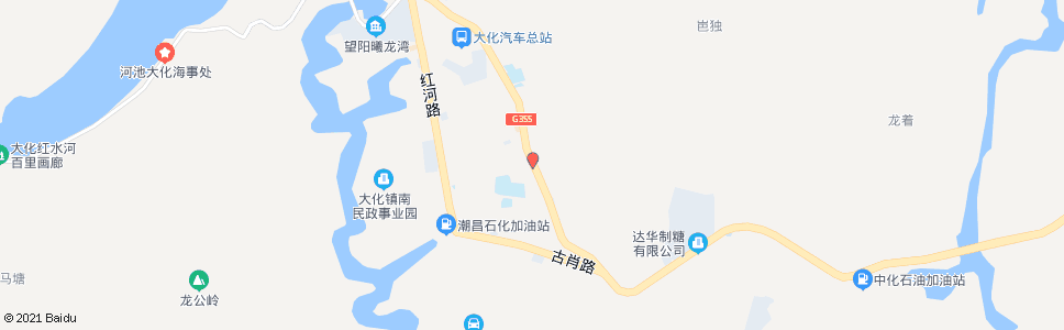 河池古感村_公交站地图_河池公交_妙搜公交查询2024