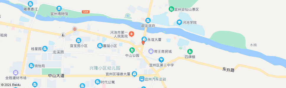 河池君怡大酒店_公交站地图_河池公交_妙搜公交查询2024