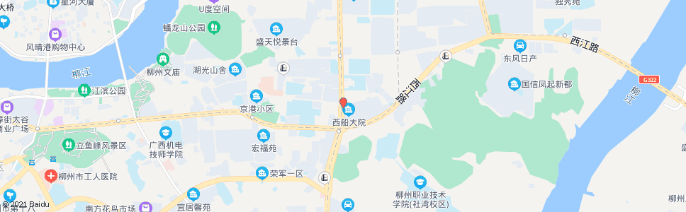 柳州公交大修厂(添发花卉市场)_公交站地图_柳州公交_妙搜公交查询2024