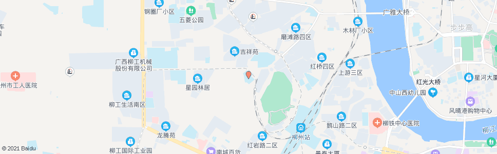 柳州和平路小学_公交站地图_柳州公交_妙搜公交查询2024