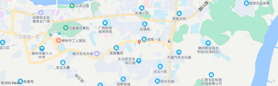 柳州市老人康乐园_公交站地图_柳州公交_妙搜公交查询2024