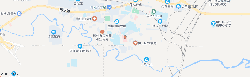 柳州柳江县医院_公交站地图_柳州公交_妙搜公交查询2024