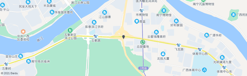 南宁五象平乐大道路口_公交站地图_南宁公交_妙搜公交查询2025