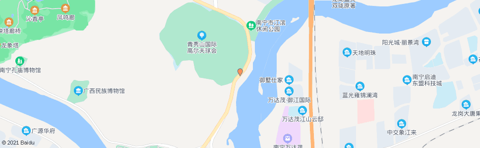 南宁青山高尔夫球场_公交站地图_南宁公交_妙搜公交查询2025