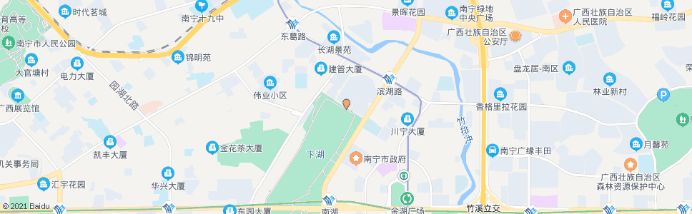 南宁碧湖路_公交站地图_南宁公交_妙搜公交查询2024