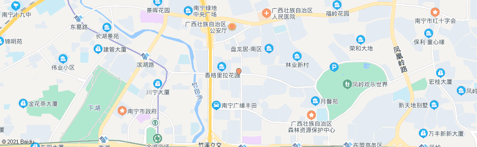 南宁长湖凤翔路口_公交站地图_南宁公交_妙搜公交查询2024