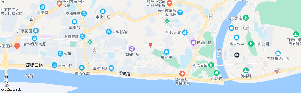 梧州新兴菜市_公交站地图_梧州公交_妙搜公交查询2024