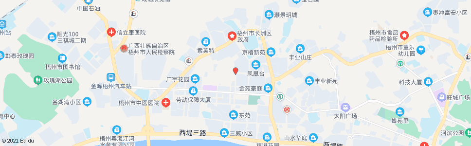 梧州金湖北路_公交站地图_梧州公交_妙搜公交查询2024