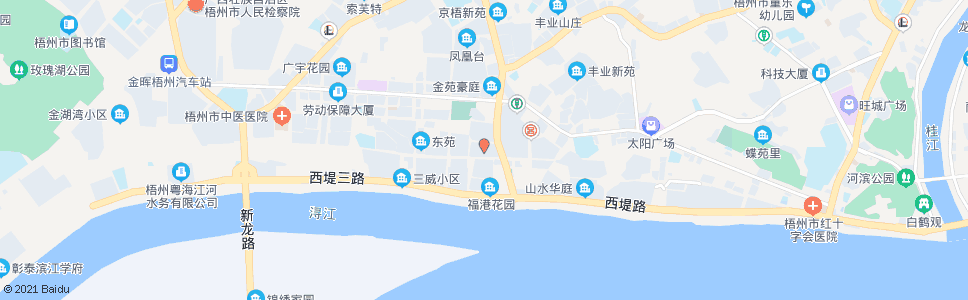 梧州江滨国际大酒店_公交站地图_梧州公交_妙搜公交查询2024