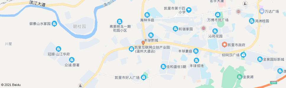 黔东南凯峰建材市场(永丰南路)_公交站地图_黔东南公交_妙搜公交查询2024