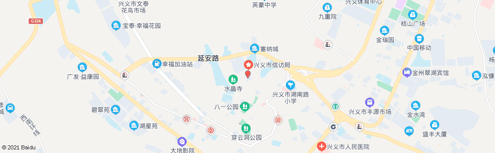 黔西南北门菜场_公交站地图_黔西南公交_妙搜公交查询2024