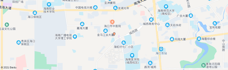 海口坡巷路_公交站地图_海口公交_妙搜公交查询2024