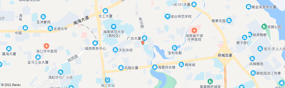 海口凤翔新村_公交站地图_海口公交_妙搜公交查询2024