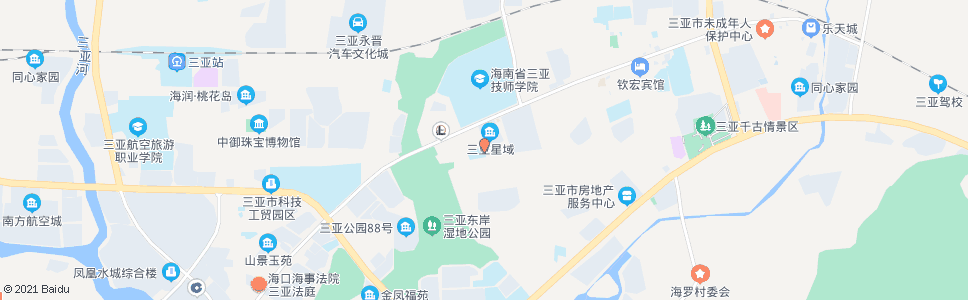 三亚市五小_公交站地图_三亚公交_妙搜公交查询2024