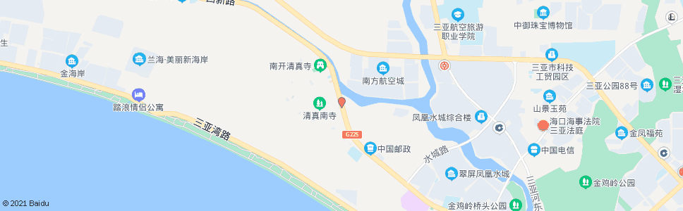 三亚回新村_公交站地图_三亚公交_妙搜公交查询2024