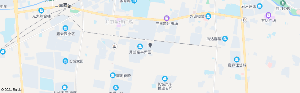 保定裕丰家园(利民街铁路道口)_公交站地图_保定公交_妙搜公交查询2024