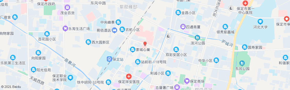 保定市一医院_公交站地图_保定公交_妙搜公交查询2024