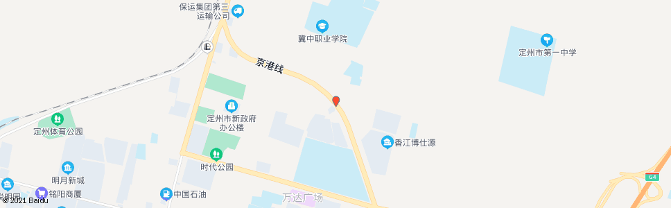 保定市看守所_公交站地图_保定公交_妙搜公交查询2024