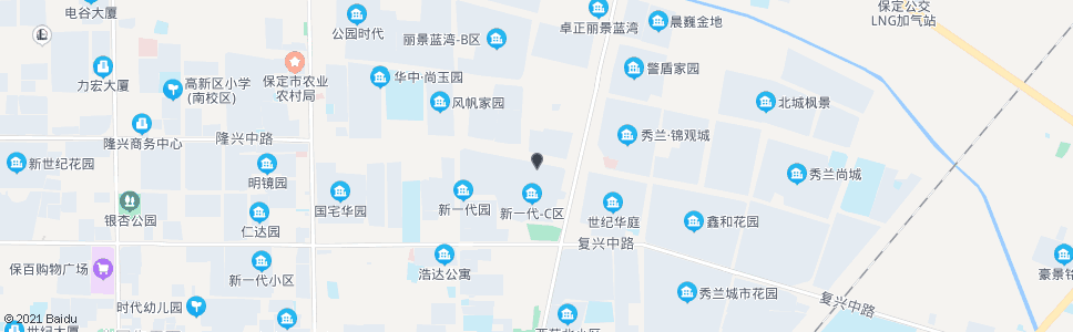 保定新一代C区北门_公交站地图_保定公交_妙搜公交查询2025