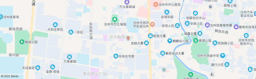 沧州市政府_公交站地图_沧州公交_妙搜公交查询2024